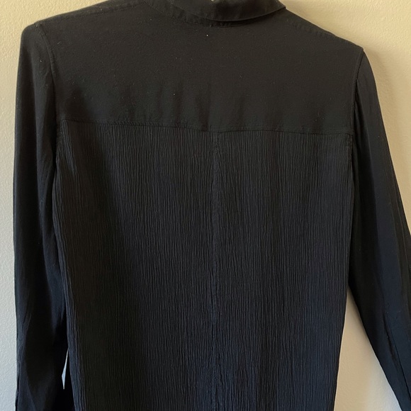Helmut Lang - silk lined blouse, black - Picture 11 of 11